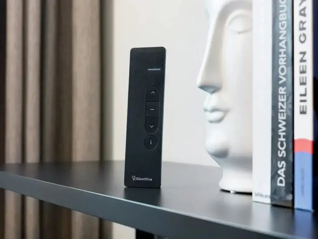Luxury curtain automation integrated with smart lighting control
